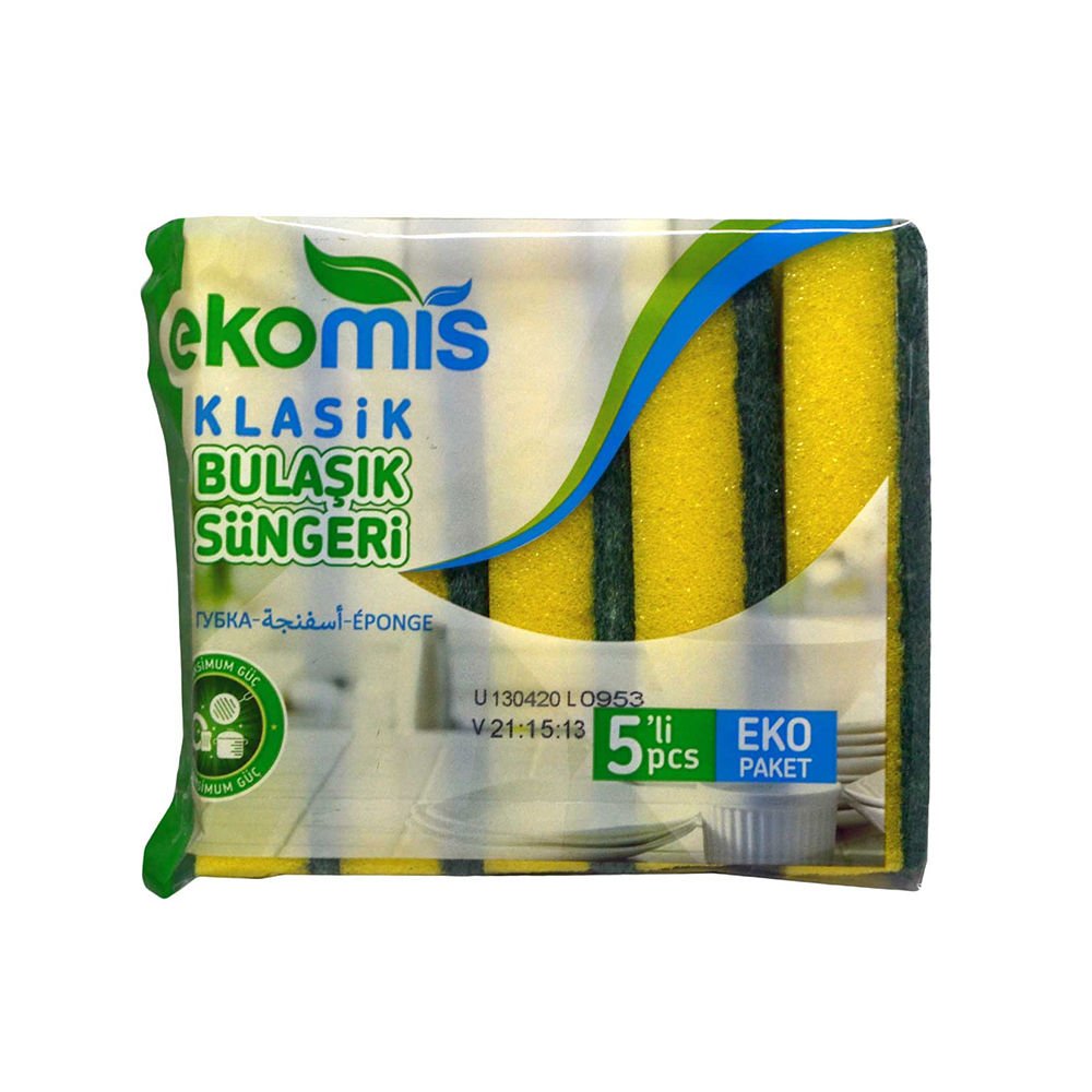 Ekomis Bulaşık Süngeri 5li