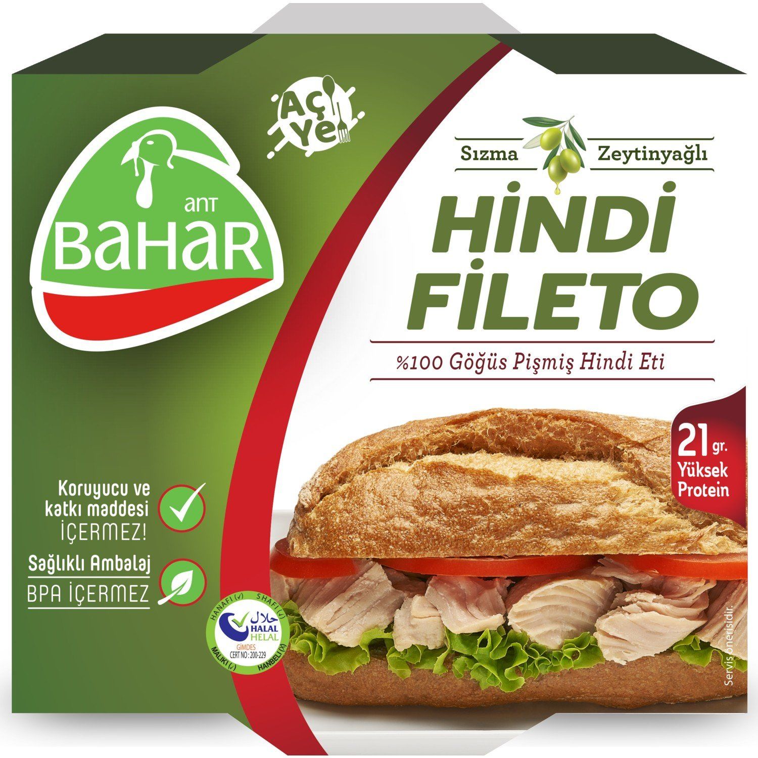 Ant Bahar Hindi Fileto 120gr