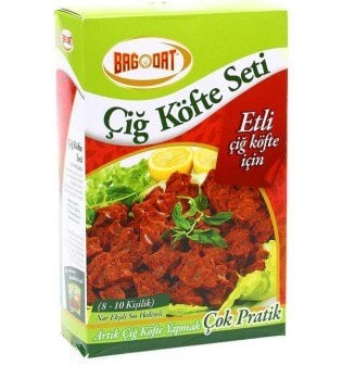 Bağdat Çiğ Köfte Seti Etli 500gr