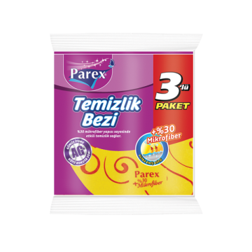 Parex Temizlik Bezi 3lü