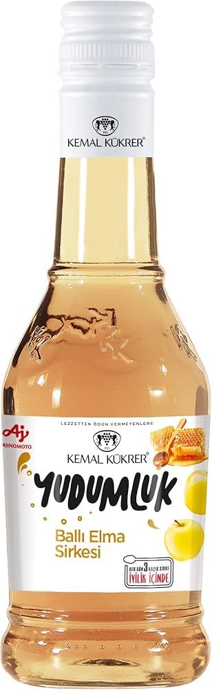 Kemal Kükrer Yudumluk Ballı Elma Sirkesi 500ml cam