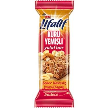 Eti Lifalif Kuru Yemişli Yulaf Bar 35gr