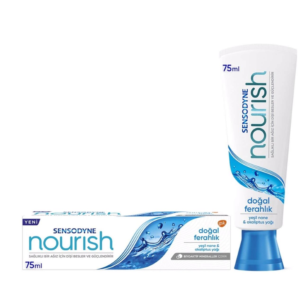 Sensodyne Nourish Diş Macunu Doğal Ferahlık 75ml