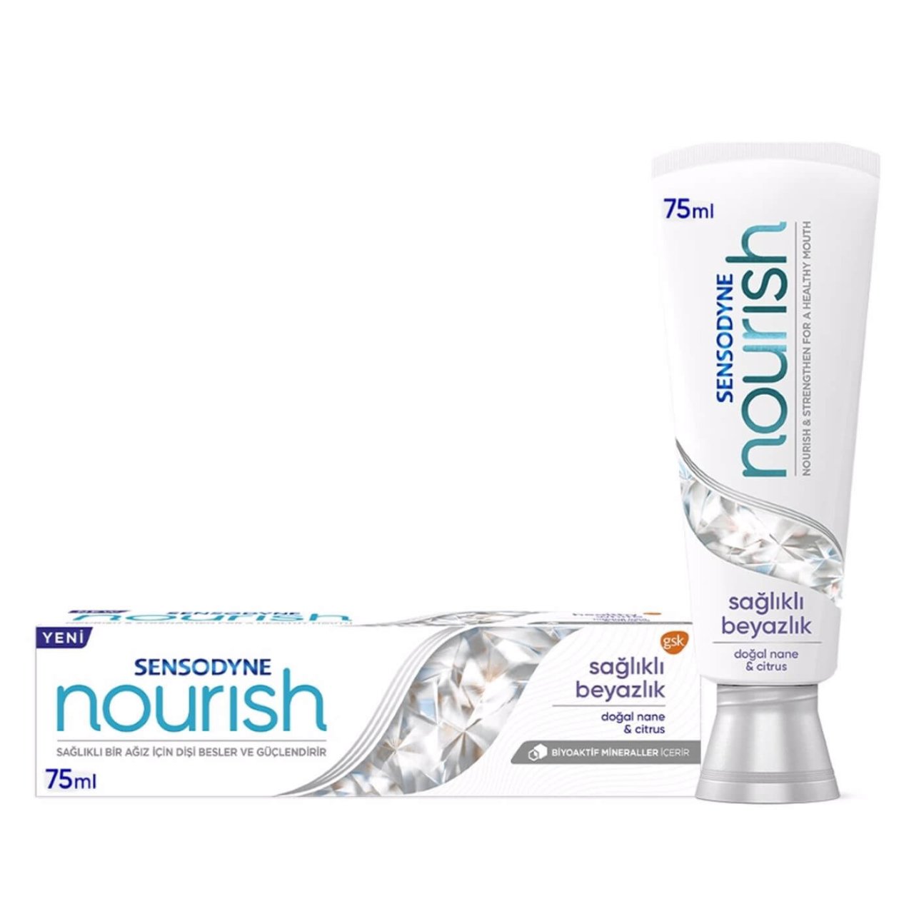 Sensodyne Nourish Diş Macunu Sağlıklı Beyazlık 75ml