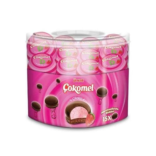Ülker Çokomel 15'li Çilekli 180gr