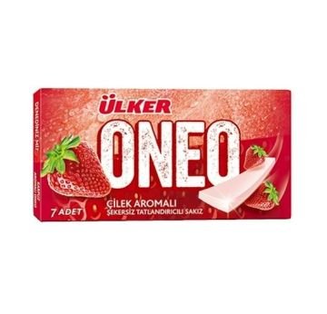 Ülker Oneo Çilek Aromalı Sakız 14gr