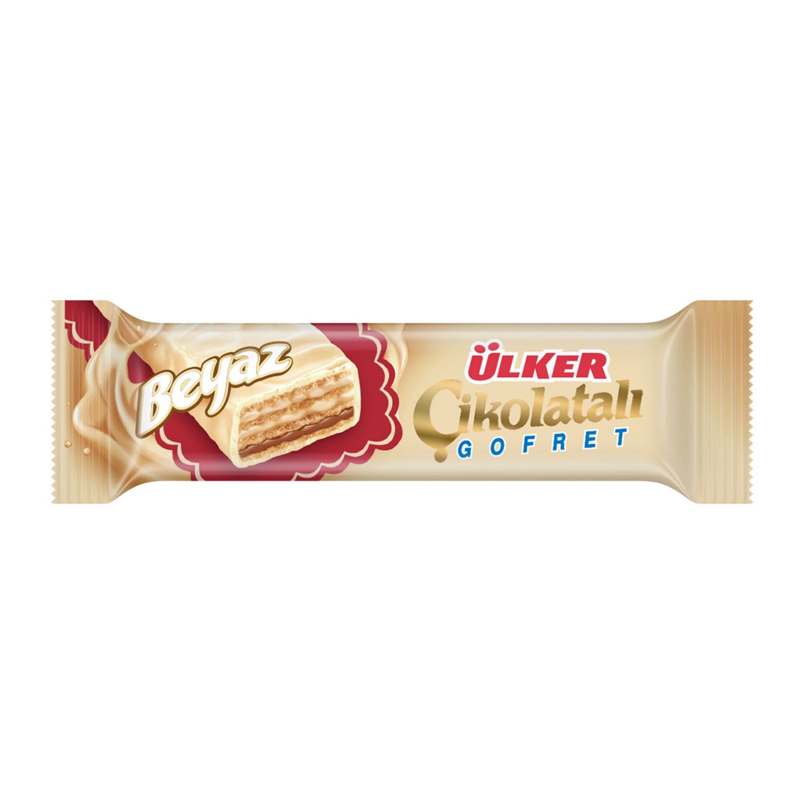 Ülker Çikolatalı Gofret Beyaz 35gr