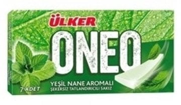 Ülker Oneo Yeşil Nane Aromalı Sakız 14gr