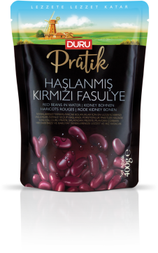 Duru Pratik Haşlanmış Kırmızı Fasulye 400gr