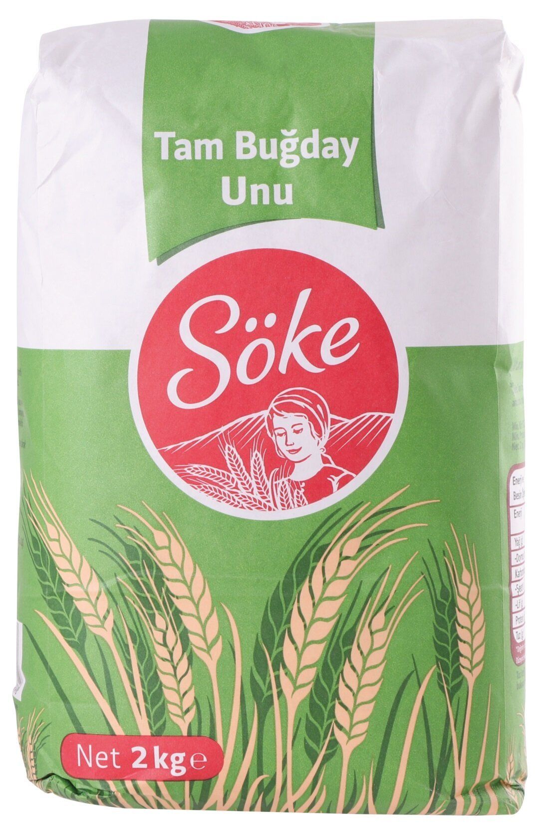 Söke Tam Buğday Unu 2000gr