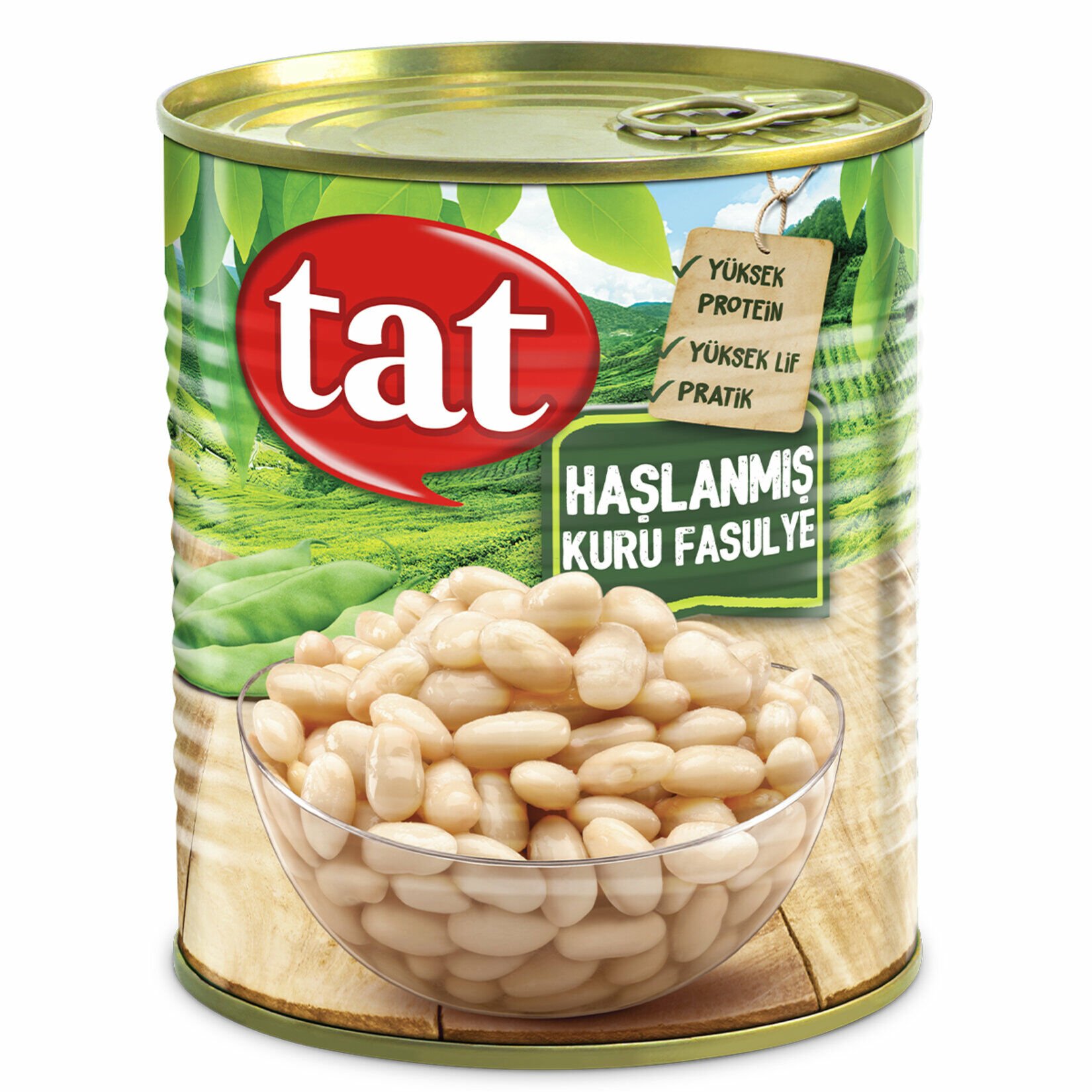 Tat Haşlanmış Fasulye 800gr