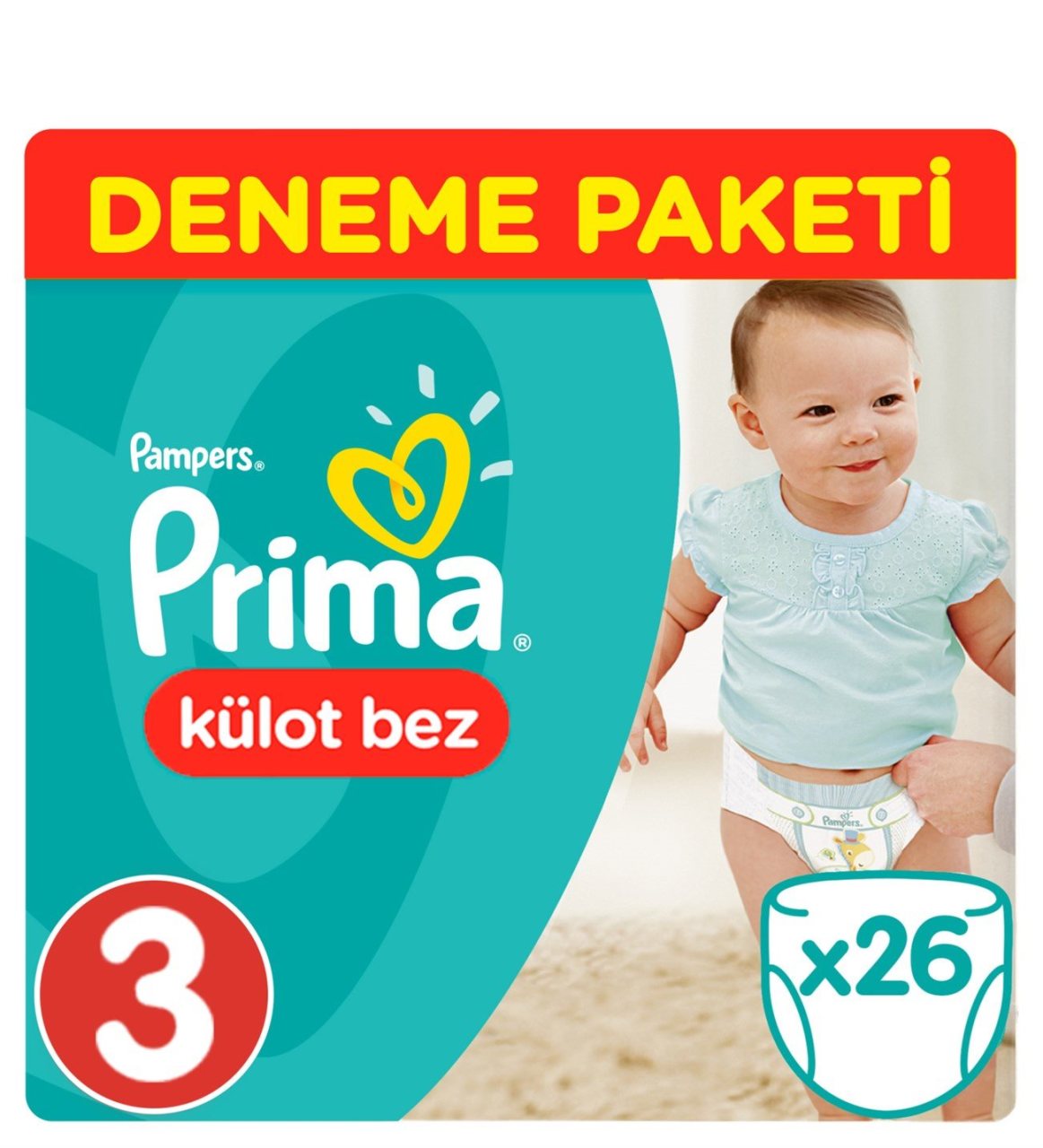 Prima Pants Külot Bez 3 Beden 6-11kg