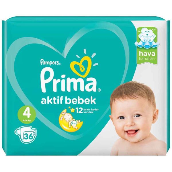 Prima Tam Koruma İkiz Paket 4 Beden 9-14kg