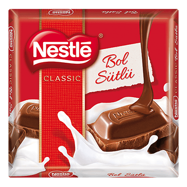 Nestle Bol Sütlü Kare Çikolata 60gr