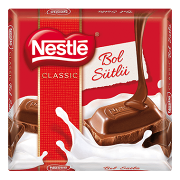 Nestle Bol Sütlü Kare Çikolata 60gr