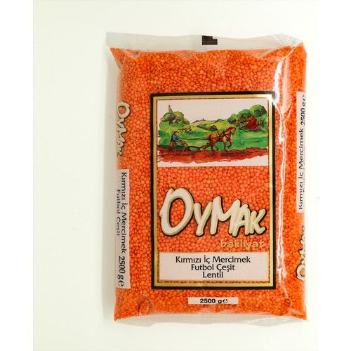 Oymak Kırmızı İç Mercimek 2500gr