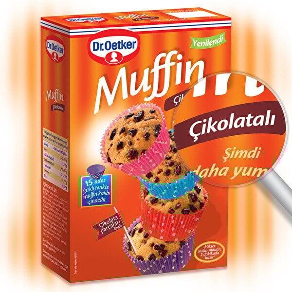 Dr. Oetker Muffin Çikolatalı 300gr