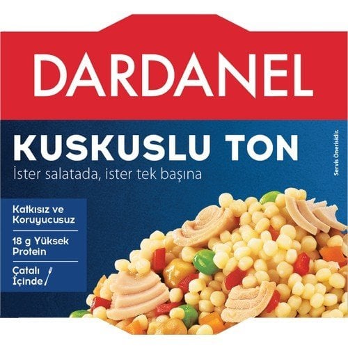 Dardanel Kuskuslu Ton Balığı 185gr