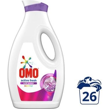 Omo Sıvı Active Fresh Cold Power Renkliler Deterjan Renkliler 1690ml