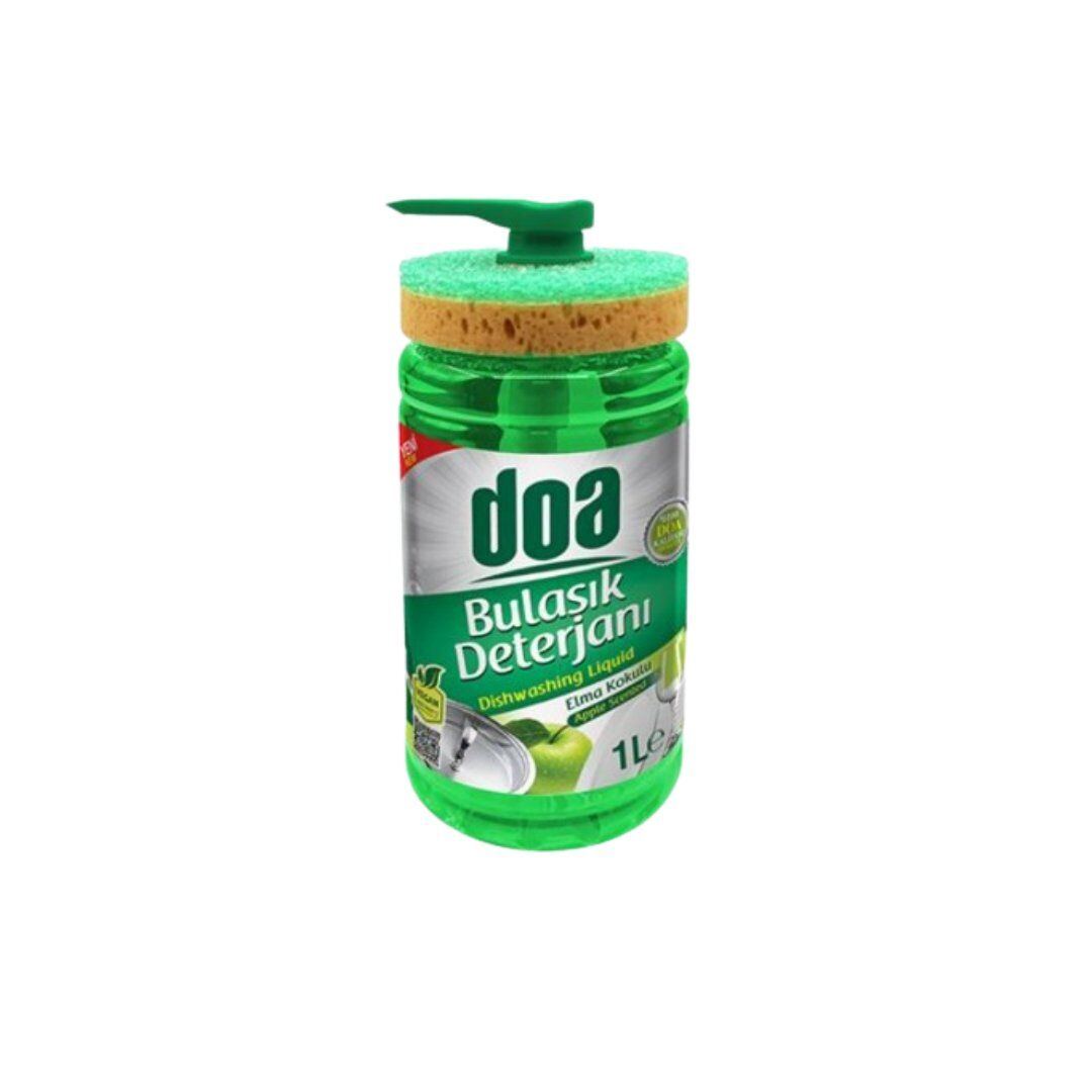 Doa Elma Kokulu Süngerli Sıvı Bulaşık Deterjanı 1000ml