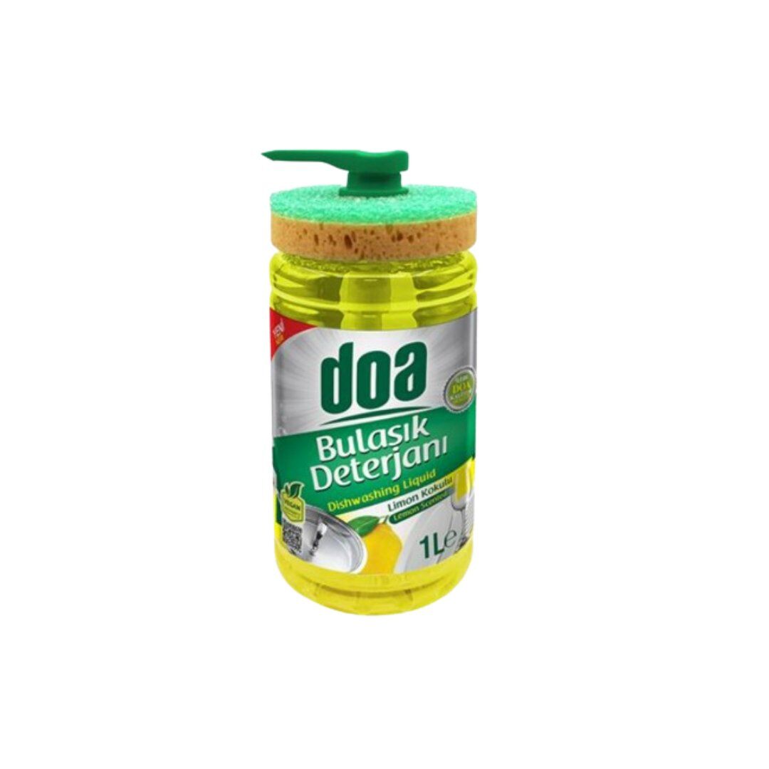 Doa Lİmon Kokulu Süngerli Sıvı Bulaşık Deterjanı 1000ml