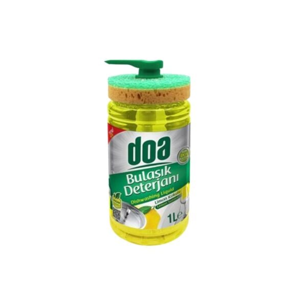 Doa Lİmon Kokulu Süngerli Sıvı Bulaşık Deterjanı 1000ml