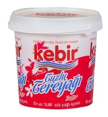 Kebir Tuzlu Tereyağı Kova 750gr