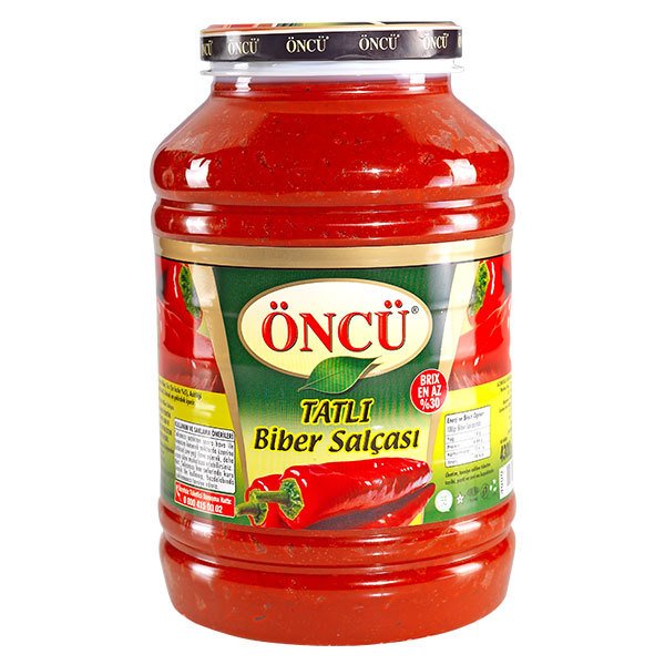 Öncü Tatlı Biber Salçası 4300gr pet