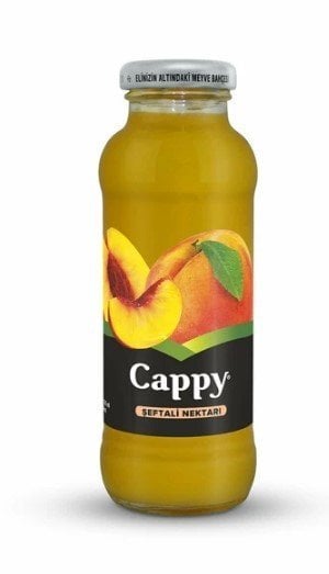Cappy Meyve Suyu Şeftali 250ml cam