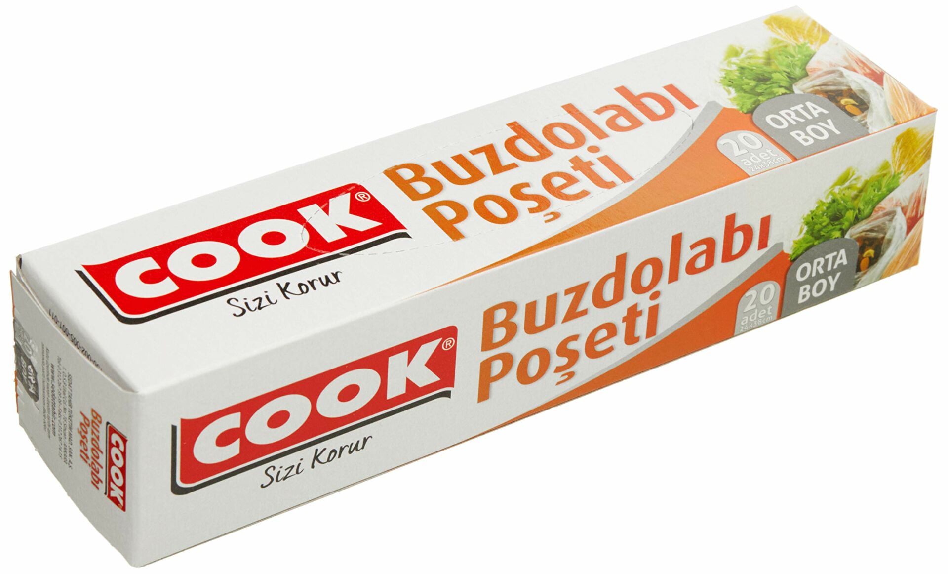 Cook Buzdolabı Poşeti Orta Boy 20 adet