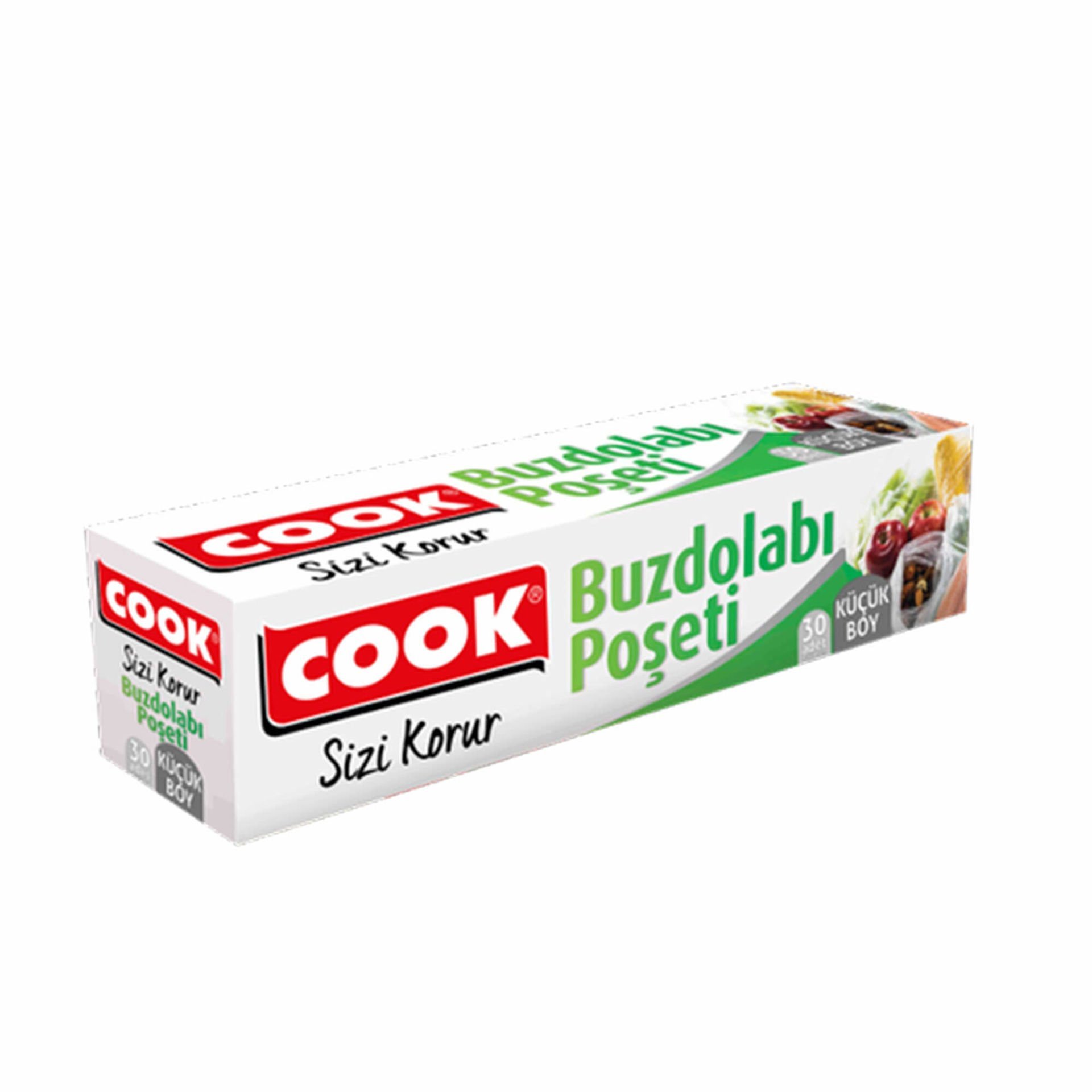 Cook Buzdolabı Poşeti Küçük Boy 30 adet