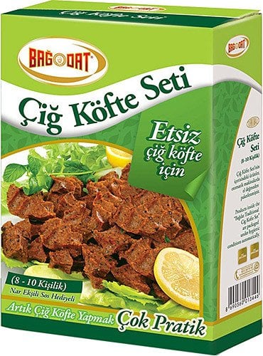 Bağdat Çiğ Köfte Seti Etsiz 500gr