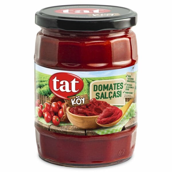 Tat Domates Salçası Köy Tipi 560gr cam