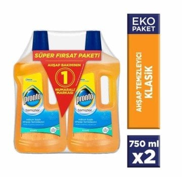 Pronto Ahşap Temizleyici 750+750ml