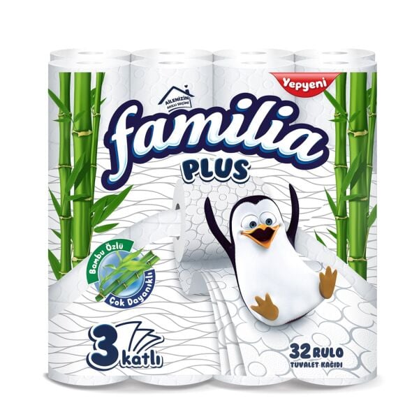Familia Plus Bambu Tuvalet Kağıdı 32'li 3 Katlı