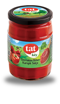 Tat Domates Domates/Biber Köy Tipi 560gr cam
