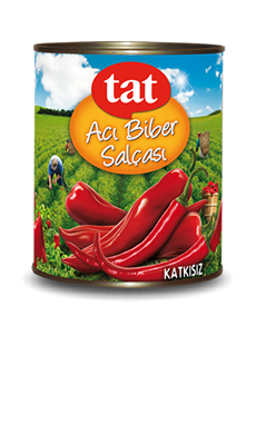 Tat Acı Biber Salçası 810gr tnk