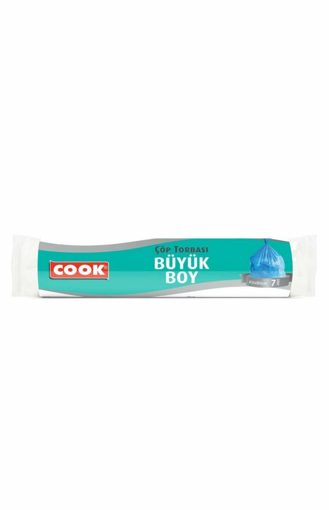 Cook Çöp Torbası Büyük Boy 7 Adet