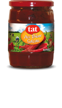 Tat Acı Biber Salçası 550gr cam