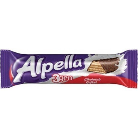 Ülker Alpella 3gen Sütlü Çikolatalı Gofret 28gr