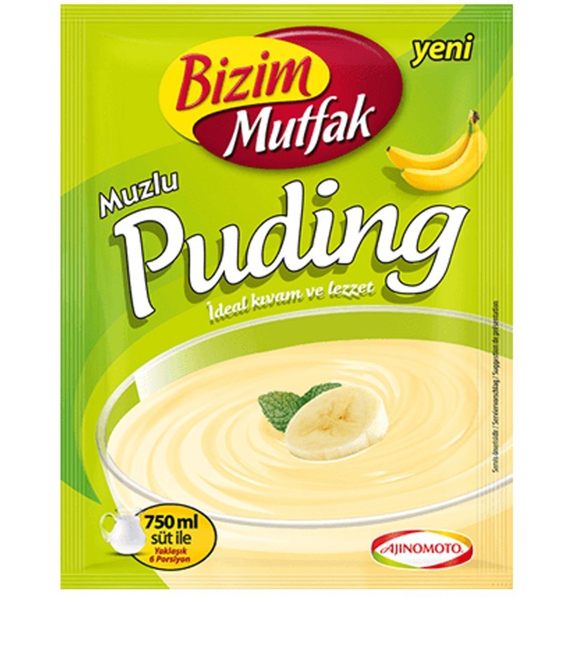 Bizim Mutfak  Puding Muzlu 120gr