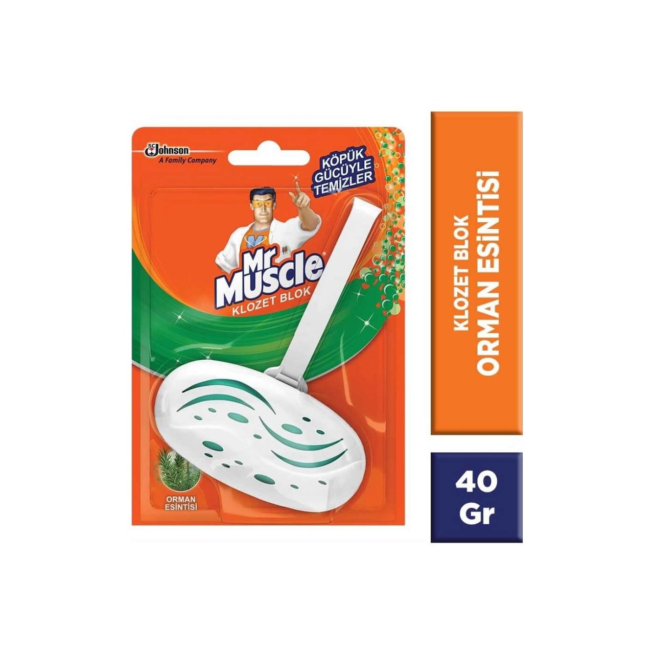 Mr. Muscle Klozet Blok Orman Esintisi 40gr