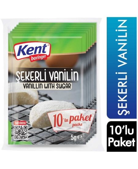 Kent Şekerli Vanilin 10'lu