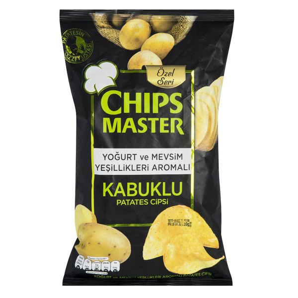 Chips Master Yoğurt Ve Mevsim Yeşillikleri Aromalı Parti Boy