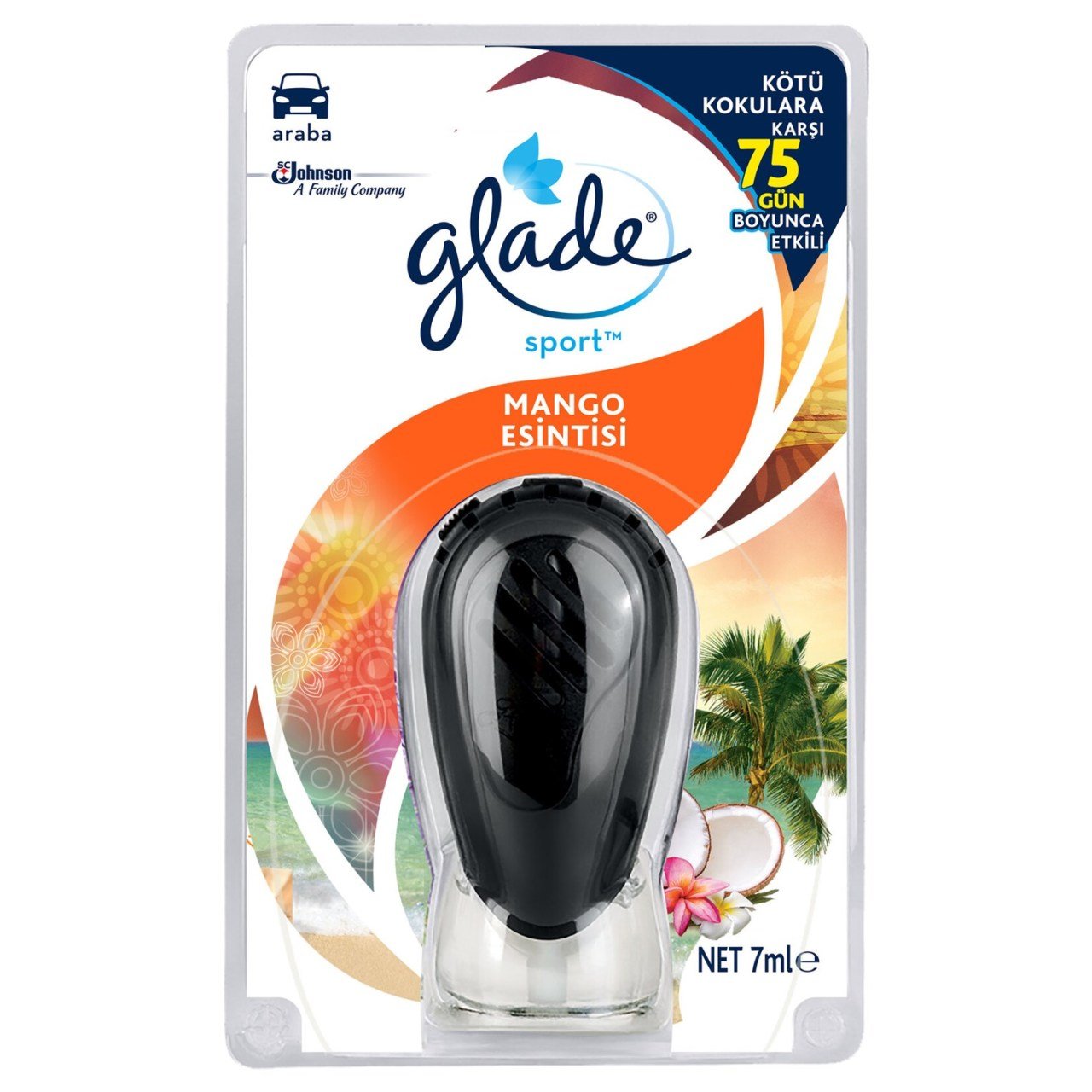 Glade Sport Oto Parfüm Mango Esintisi 7ml