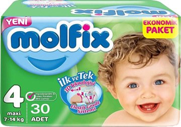 Molfix Havalı Jumbo Boy 4 Beden 7-14kg