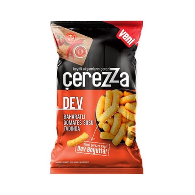 Çerezza Baharatlı Domates Sos Tadında Dev Boy