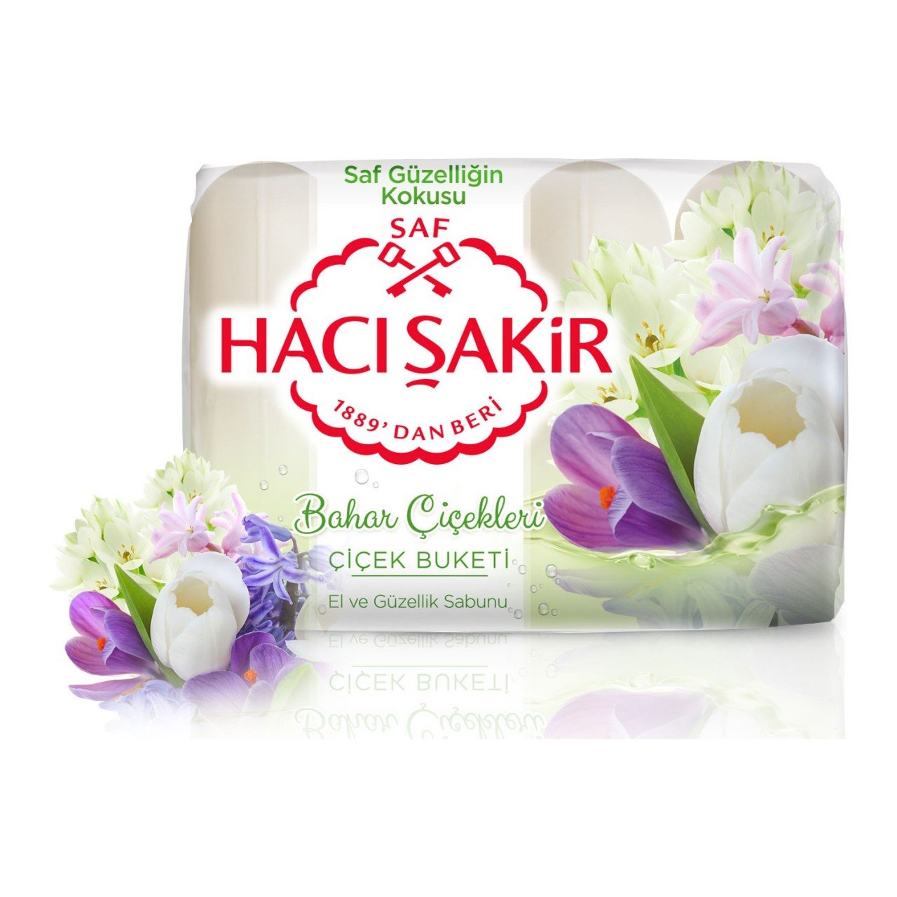Hacı Şakir Güzellik Sabunu Çiçek Buketi 4*70gr
