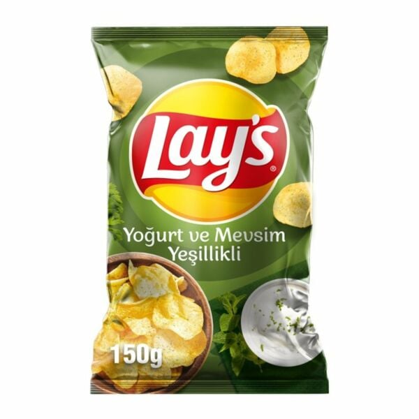 Lay's Yoğurtlu Ve Mevsim Yeşillikli Parti Boy