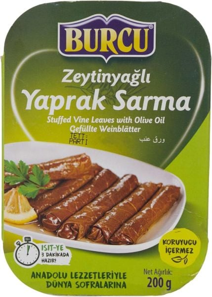 Burcu Zeytinyağlı Yaprak Sarma 200gr